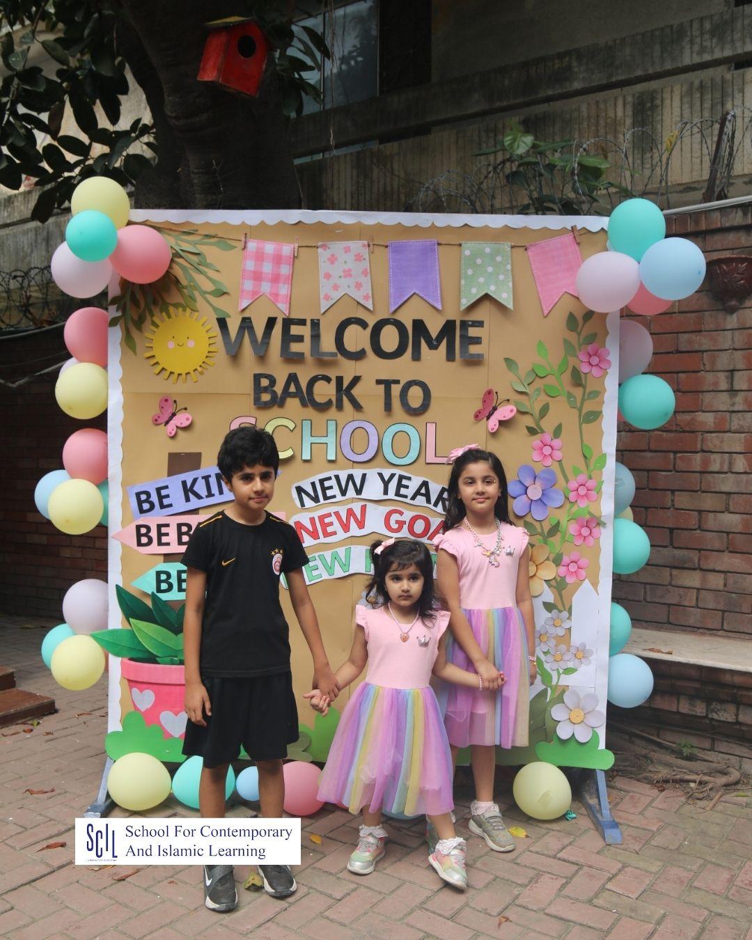 Balloon and welcome decorations at SCIL DHA Preschool's Welcome Party — photo 8